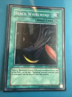 Black Whirlwind TU01-EN005 Turbo Pack Booster One Pack Unlimited - Image 1