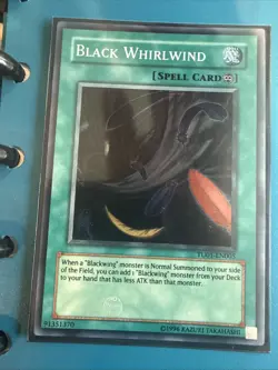 Black Whirlwind TU01-EN005 Turbo Pack Booster One Pack Unlimited - Image 2