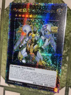 YuGiOh NUMBER S39: UTOPIA THE LIGHTNING Quarter Century Secret Rare RA04-EN251 - Image 1
