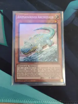 Yugioh Animadorned Archosaur WISU-EN050 Collector's Rare 1st Edition Near Mint - Image 1