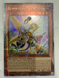 YUGIOH- Revolution Synchron - DUNE-EN002 - Quarter Century Secret Rare - Image 1