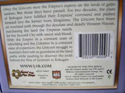 Legend Of The Five Rings / Box, Book & 172 Cards - Emperor Edition Unicorn Clan - Image 5