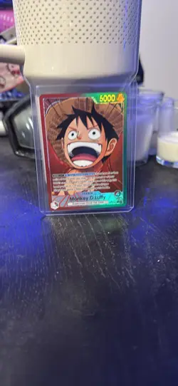 One Piece TCG OP13-001 Monkey D. Luffy Alt Art Leader AA Card Game CCG English - Image 1