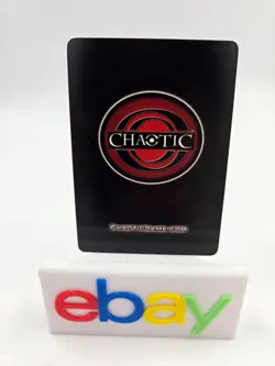 Chaotic Card: Ninren Alliances Unraveled Rare - FOUR MAX STATS - Image 2