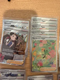 Pokemon Full Art Sword And Shield Trainers Crown Zenith 27 Cards NM+ - Image 2