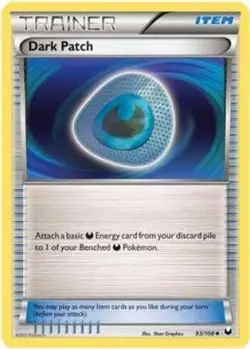 Pokemon Dark Explorers Uncommon Card - Dark Patch 93/108 - Image 1