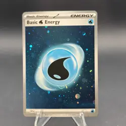 HD Water Energy Cosmos Holo with Mew Tail Swirl SVE MEW 003 151 Pokemon Card - Image 2
