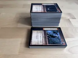 MORIA COLLECTION (LORD OF THE RINGS TCG, LOT OF 185 COMMON/UNCOMMON CARDS) - Image 1
