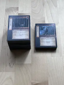 MORIA COLLECTION (LORD OF THE RINGS TCG, LOT OF 185 COMMON/UNCOMMON CARDS) - Image 2