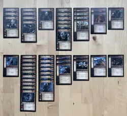 MORIA COLLECTION (LORD OF THE RINGS TCG, LOT OF 185 COMMON/UNCOMMON CARDS) - Image 5