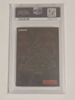🌟 POP 1 BERSERK TRADING CARD GAME GUTS CASCA VINTAGE PARALLEL KONAMI 2003 PSA 9 - Image 2