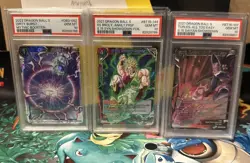 Dragon Ball S Cards PSA 10 Dirty Burst Anhlt Showdown Foil & All Too Easy - Image 1