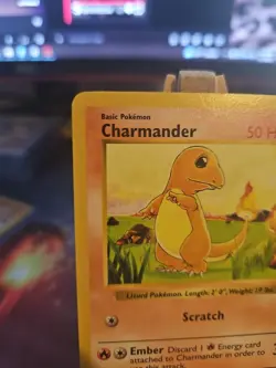 Pokemon TCG Charmander Shadowless Common Card 46/102 Base Set Near Mint Clean! - Image 2