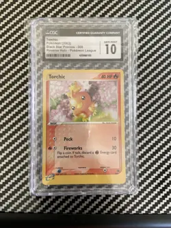 Pokemon Torchic 008 Reverse Holo Black Star Promo Card - Image 1