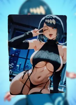 Lana's Mom Pokemon Anime Waifu Sexy Goddess Doujin Lewd Hentai Card - Image 1