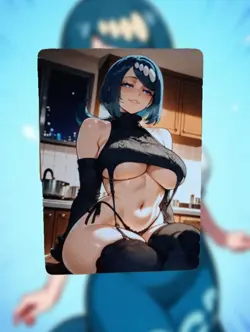 Lana's Mom Pokemon Anime Waifu Sexy Goddess Doujin Lewd Hentai Card - Image 1