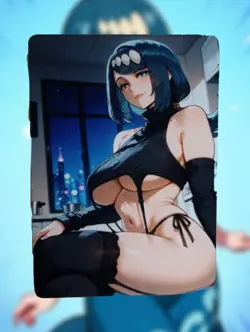 Lana's Mom Pokemon Anime Waifu Sexy Goddess Doujin Lewd Hentai Card - Image 1