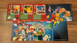 BLUE LOGO Topps Pokemon TV Animation Series 1 Silver Foil Card Lot NO DUPLICATES - Image 2