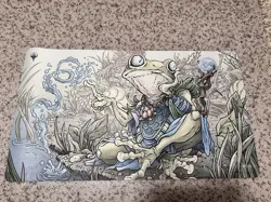 Magic Ultra Pro Bloomburrow Helga, Skittish Seer Playmat New - Image 2