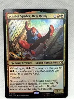 MTG - NM - Scarlet Spider, Ben Reilly Marvel's Spider-Man Foil - Image 1