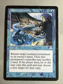 MTG / Chain of Vapor / ONS / #73 / Regular / Uncommon / HP ***SEE DESCRIPTION - Image 1