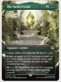 The Earth Crystal (Borderless) Final Fantasy Foil - Image 1