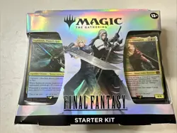 MTG Final Fantasy Starter Deck Kit NEW/SEALED. contains same desk for MTG Arena - Image 1
