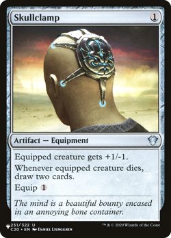 Skullclamp (C20) [The List] Magic MTG - Image 1