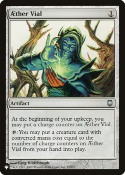 Aether Vial [The List] Magic MTG - Image 1