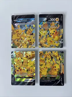 Pokemon Pikachu V-Union Complete Set Near Mint SWSH139 SWSH140 SWSH141 SWSH142 - Image 1