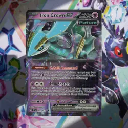Pokemon TCG - Temporal Forces (TEF) - Iron Crown EX 081/162 - Near Mint - Image 1