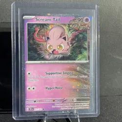 Pokemon TCG - Scream Tail 77/162 - Temporal Forces - Cosmo Holo - Near Mint 1 - Image 1