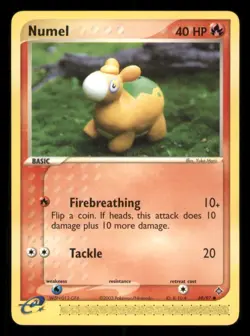 Numel 69/97 Dragon Pokemon TCG Regular Lightly Played - Image 1