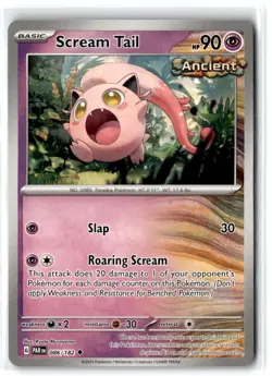 2023 Scarlet & Violet Series - Paradox Rift Scream Tail #86 Uncommon - Image 1