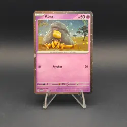 HD COSMOS HOLO Starters + Abra & Electabuzz Set - Pokemon 151 Promo - Image 2