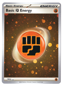 HD COSMOS HOLO 🌀 SWIRL Basic Fighting Energy 006 - Pokemon 151 - Image 2