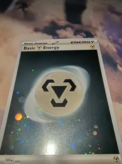 Pokemon 151 Steel Holo Energy HD Swirl Galaxy Cosmo Foil Variant 008 NM - Metal - Image 2