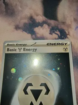 Pokemon 151 Steel Holo Energy HD Swirl Galaxy Cosmo Foil Variant 008 NM - Metal - Image 4