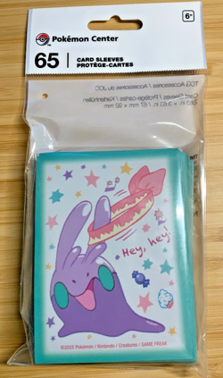 Pokemon Center Official Sleeves (x65) We're Goomy - New ???? - Image 1