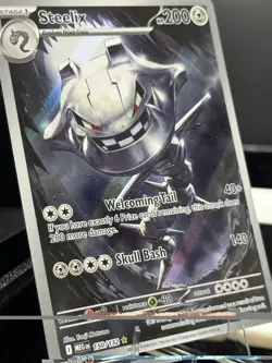 Steelix 150/132 (Art Rare) (See Desc) Pokemon Mega Evolutions (Coll. Imperfect) - Image 2