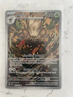 Shiftry 163/162 Temporal Forces Full Art Holo Pokemon TCG - Image 1