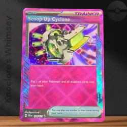 Pokemon TCG | Scoop Up Cyclone 128/137 | Prismatic Evolution | ACE SPEC | NM - Image 1