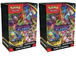 LOT OF 2 Pokemon TCG Phantasmal Flames Booster Bundles PRESALE - Image 1