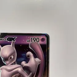 Mewtwo GX 39/73 Pokemon Shining Legends Holo Rare NM/Mint Condition Card - Image 3