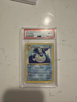Pokemon TCG Dewgong 1st Edition Shadowless Uncommon Card Base Set 25/102 - Image 1
