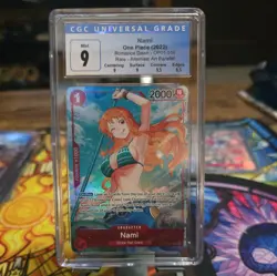One Piece Card Game Nami Alt Art PARALLEL Pre-Errata BETA OP01-016 🔥 x1 - Image 1