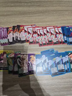 One Piece TCG OP08, 10, 11, 12 Leaders 71 Card Lot - Image 3