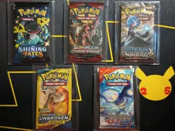 New Pokemon XY Primal Clash Steam Seige Sun & Moon UnBroken Bonds Pack Card Lot - Image 2
