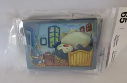 Pokemon Center x Van Gogh Museum Munchlax & Snorlax Bedroom 65 Card Sleeves - Image 3
