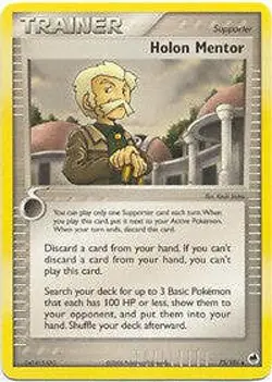 Pokemon EX Dragon Frontiers 75/101 Holon Mentor Card - Image 1